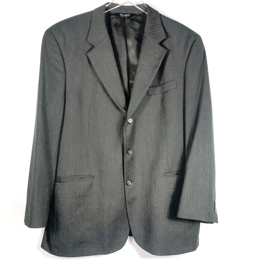 Joseph A Bank Wool Cashmere Blazer Sport Jacket Size 46R‎